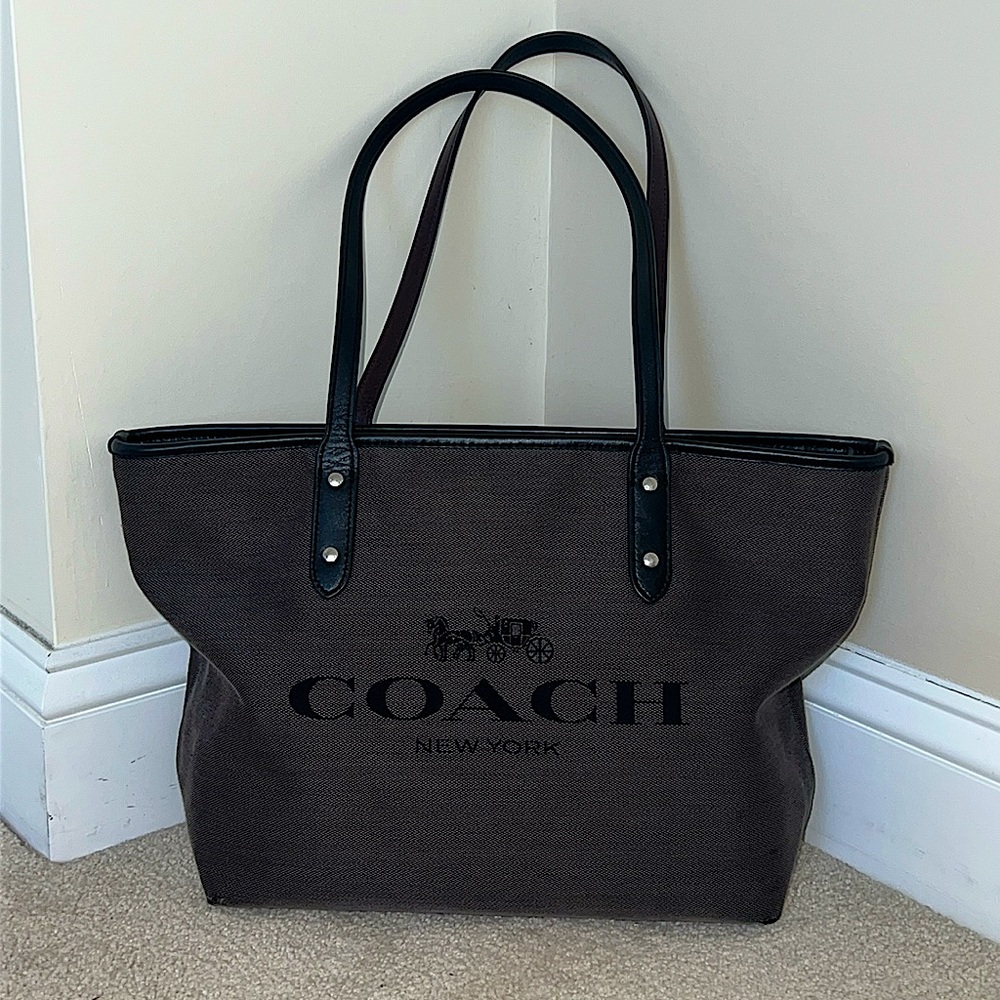 Coach Brown Tote Bag